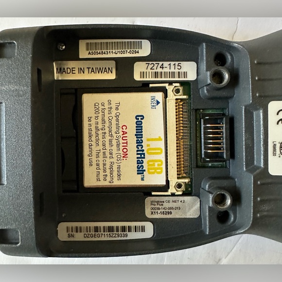 Itronix GoBook Q200 Ultra Rugged Model IX100X Handheld PDA Pocket PC No AC PWR - Picture 11 of 16